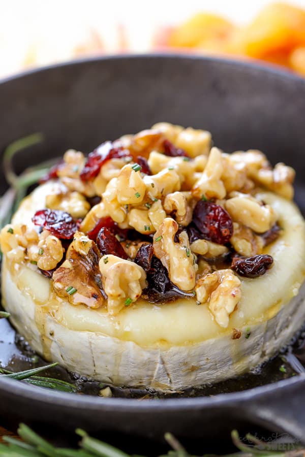 Honey and Walnut Baked Brie